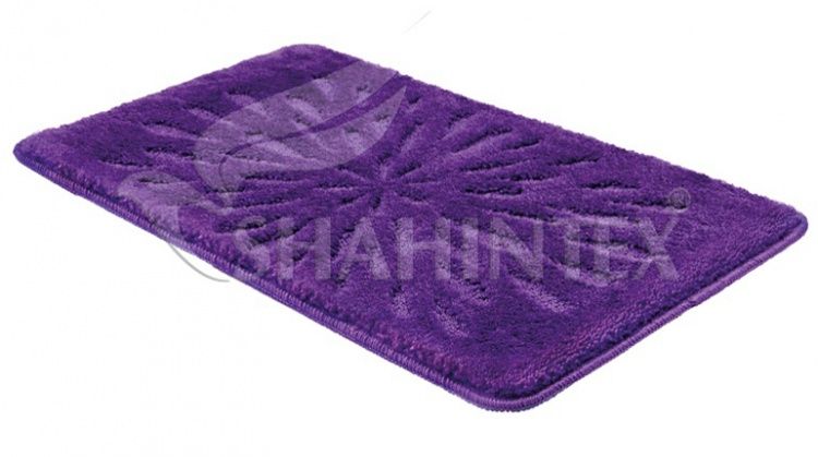 Коврик д/ванны SHAHINTEX PP LUX 60*100 фиолетовый