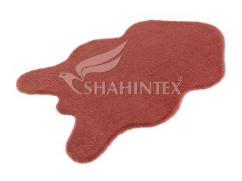 Коврик д/ванной SHAHINTEX шкура 57*100 брусничный 05