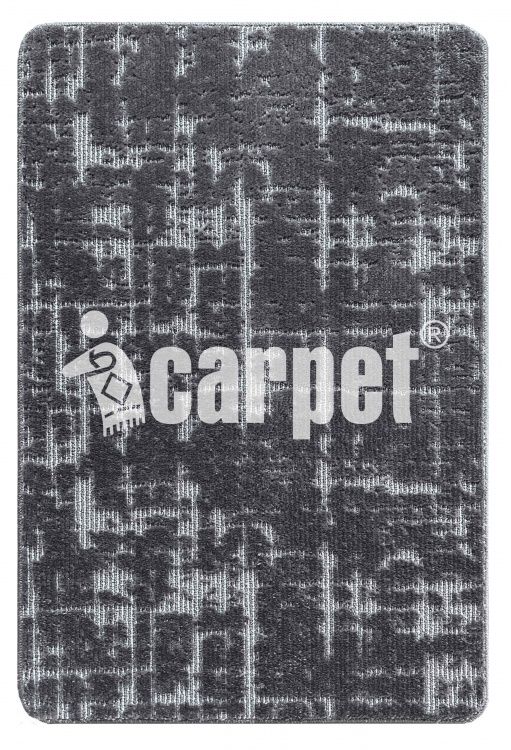 Коврик АРТ icarpet Гранж 80*120 серый