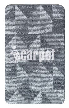 Коврик SHAHINTEX Букле icarpet Геометрия 60*100 пепельно-серый