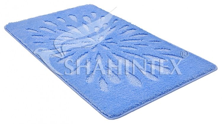 Коврик д/ванны SHAHINTEX PP LUX 60*100 голубой