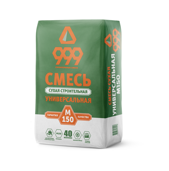 Смесь М-150 Универсальная 40кг 999 