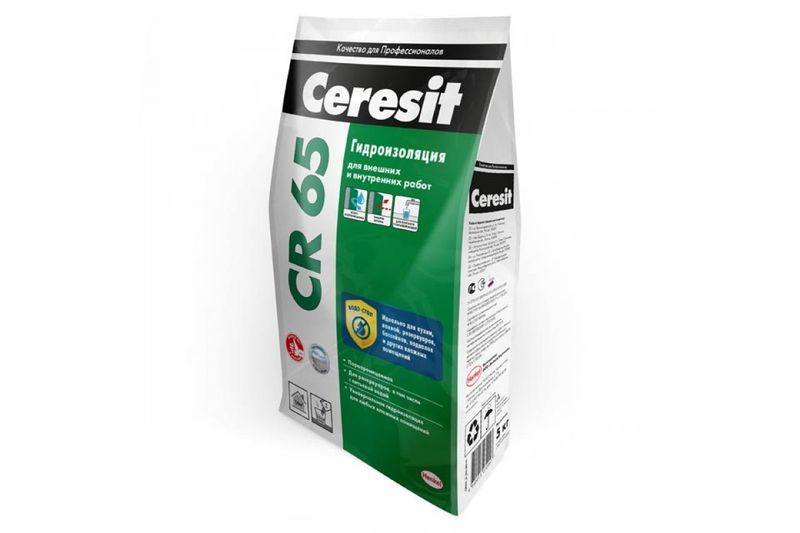 Гидроизоляция Ceresit CR65  5кг