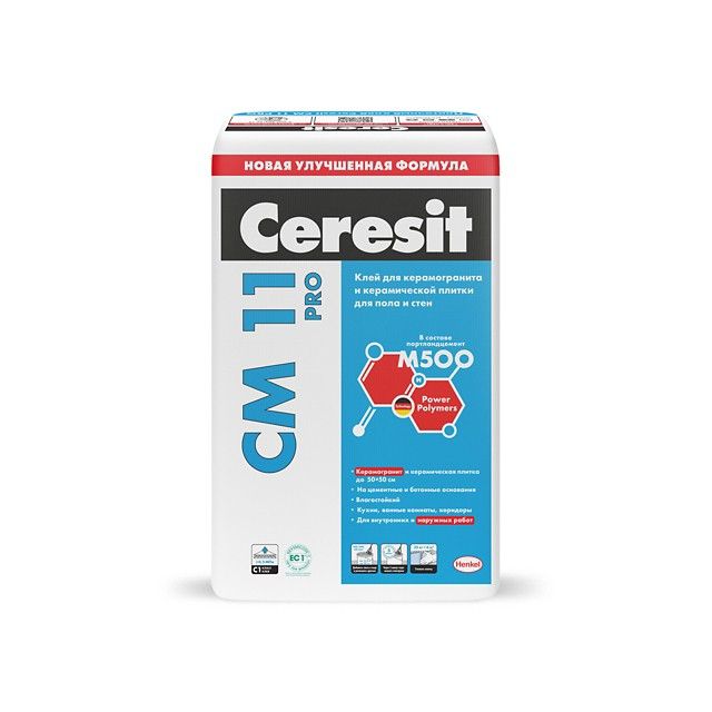 Клей д/плитки Церезит СМ 11 Pro (25кг)