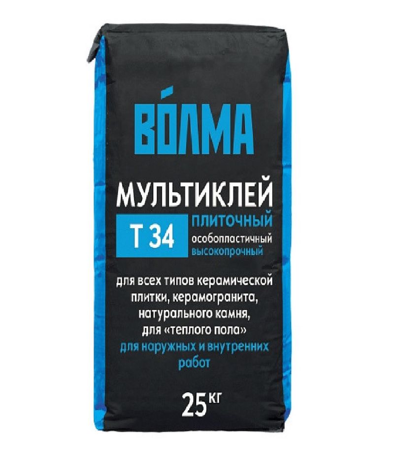 Клей для плитки "Волма-МУЛЬТИКЛЕЙ" 25кг 