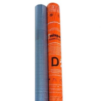 Мембрана гидро-пароиз UNISPUN"D-60" (1,5*20м) 30м2