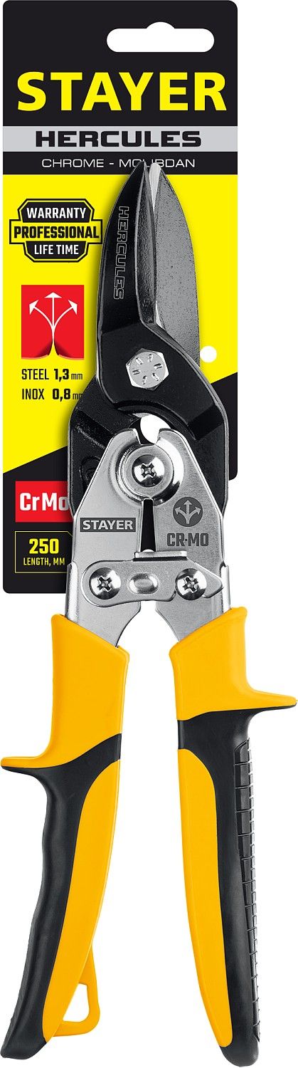 Ножницы STAYER HERCULES по мет прямые 250мм 2320_z01