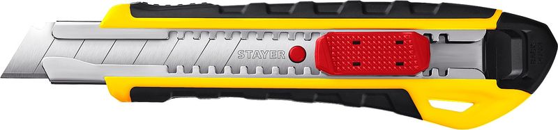 Нож STAYER 18мм c автостопом KS-18А 0916_z01
