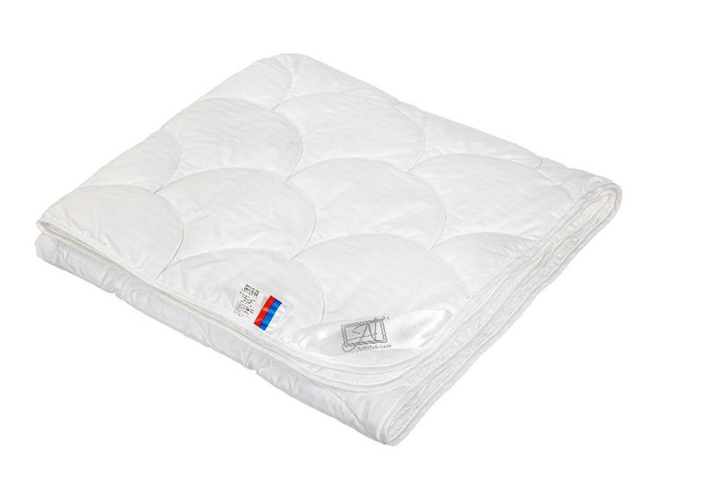 Одеяло BIO-ПУХ Тик с/к атлас 1,5-сп 145*210 Light (979)