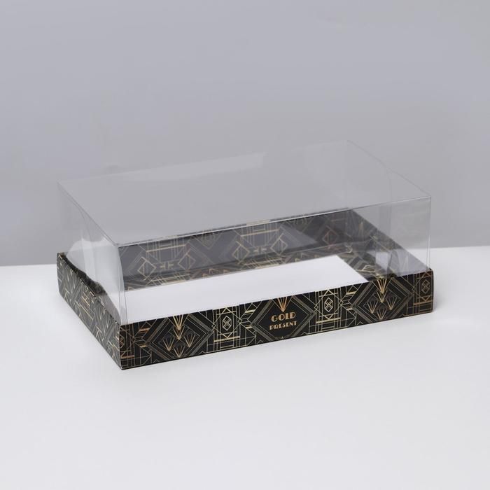 Коробка кондитерская «Gold», 22*8*13,5 см