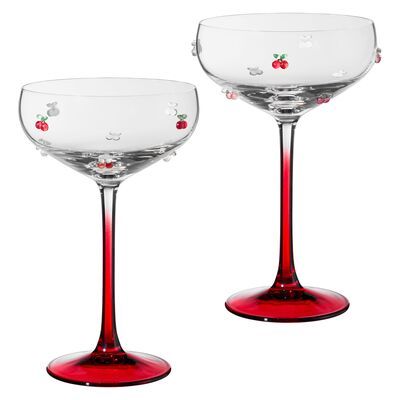 Набор креманок "Fruity cherry" 2 шт. 270 мл. 685-101