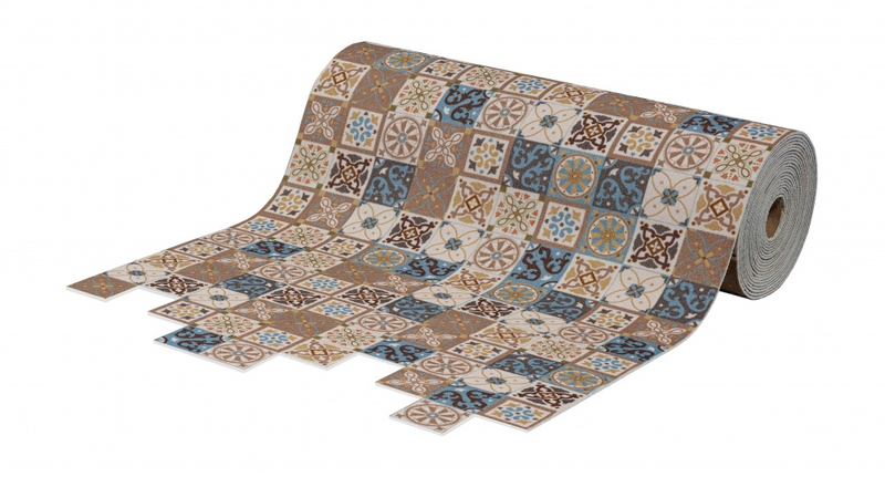 Коврик-дорожка SHAHINTEX Silk Photoprint (11) 78*1500 пэчворк шкурки