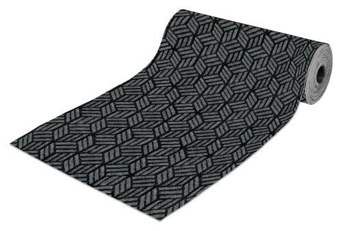 Коврик-дорожка SHAHINTEX Жаккард ТПР 80*1500 графит 01
