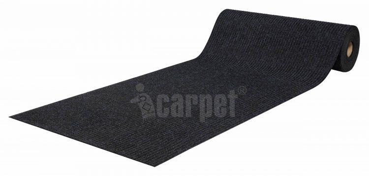 Коврик-дорожка SHAHINTEX STRONG ТПР 80*1500 антрацит 03