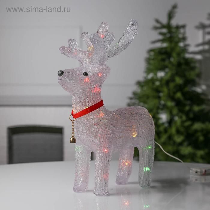Фигура с/д "Оленёнок" 28*36*10см,10LED, ААх2