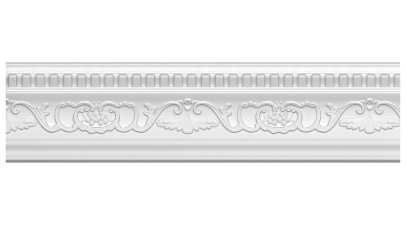 Плинтус потолочный 18002D Дюрополимер 2м