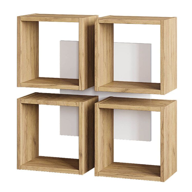 Полка "Ион 5" 600*602*200 крафт/белый