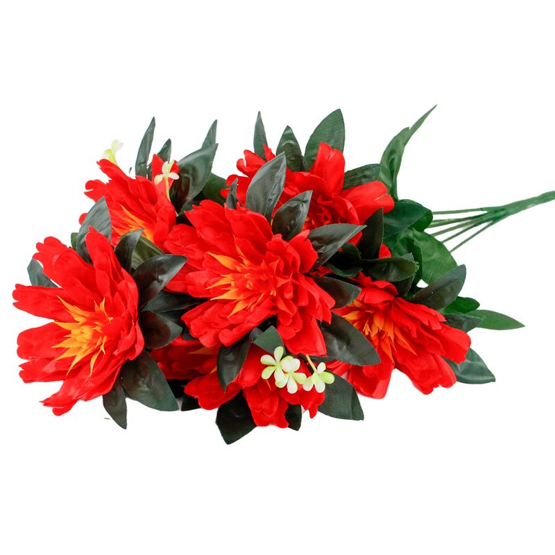 Цветы искусств. HTIC148, 7 бутонов,60см PVC/полиэстр (6)