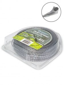 Леска Хопер DUO-SPIRE круч. квадрат с сердечн 3.0mm*400G(61M) сер