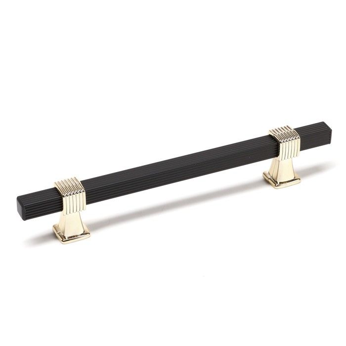 Ручка скоба CAPPIO PK117, м/о 128 мм, черный