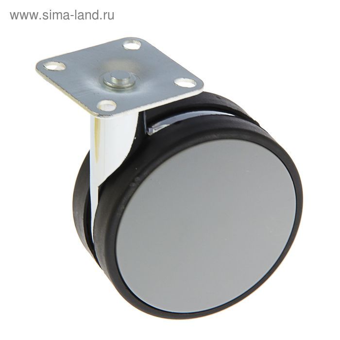 Колесо мебельное 301В, D=82 серое 1367829