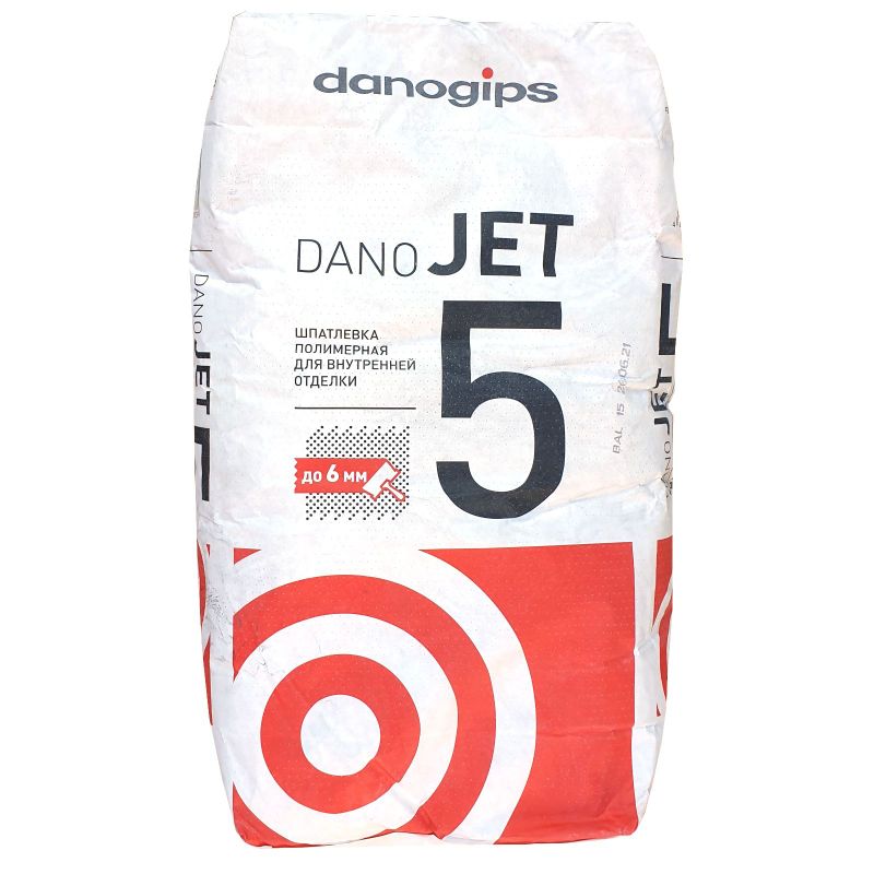 Шпатлевка DANO JET 5 полимерная выравнивающая 25кг  