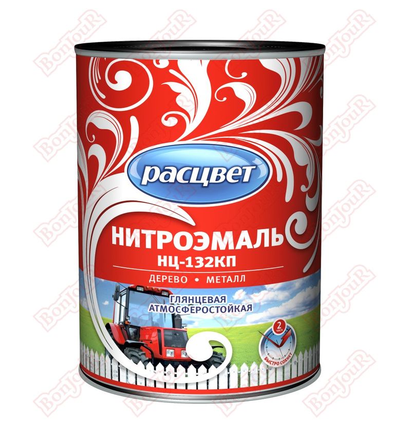 Нитроэмаль Расцвет НЦ132 св-серая 0,7 кг