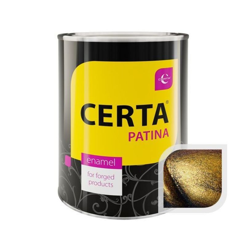 Патина Церта золото (700градусов) 0,5кг