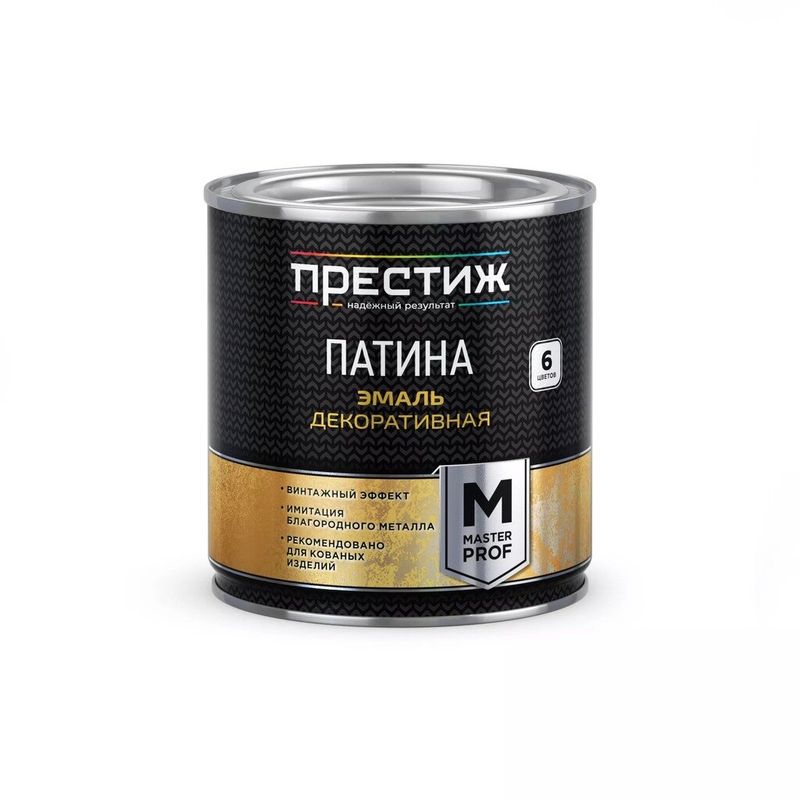 Эм. Престиж, Патина, декоративная, ун., красное золото, 0.2 кг