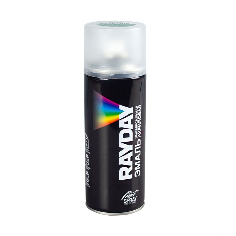 Краска аэрозоль RAYDAY акрил. алая полумат  520ml