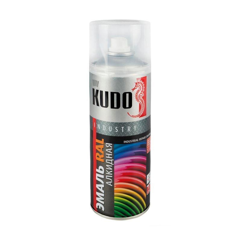 Краска аэрозоль KUDO алкид. 8017 шокол-коричн. 520ml
