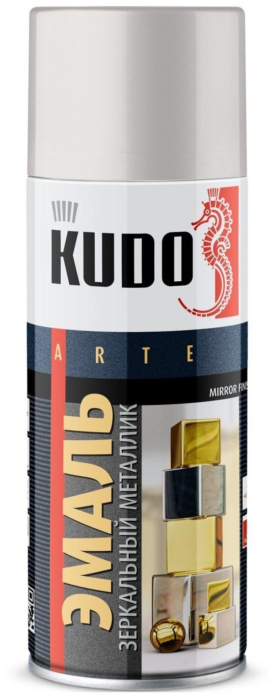 Краска аэрозоль KUDO металлик медь 520ml