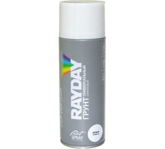 Аэрозоль-грунт RAYDAY акрил. белый 520ml