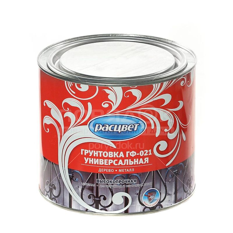Грунт РАСЦВЕТ Алкид Серый 2,2кг д/нар и вн.