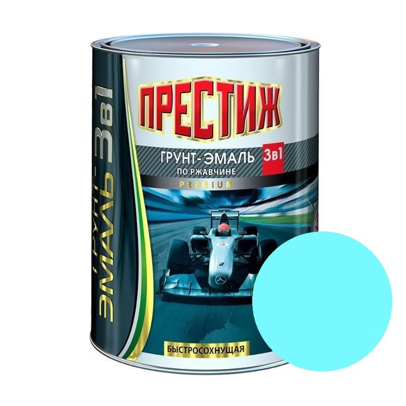 Грунт -эмаль Престиж по ржавч синяя 5,0кг