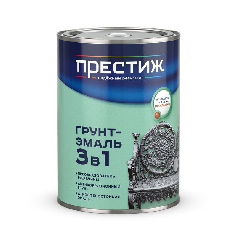 Грунт -эмаль Престиж по ржавч синяя 1,9кг