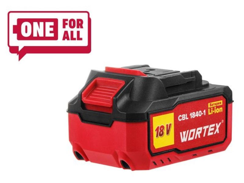 Аккумулятор WORTEX CBL 1840-1 18В