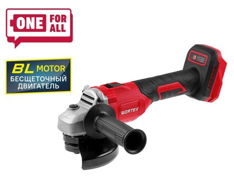 УШМ WORTEX LX CAG 1812-1 E 18В ALL1 SOLO  
