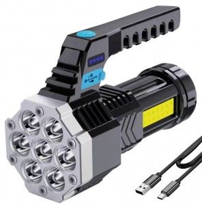 Фонарь ручной LED53404 Ultraflash черный