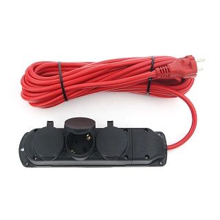 Удлинитель PowerCube 3р.10м с/з  IP44 16А