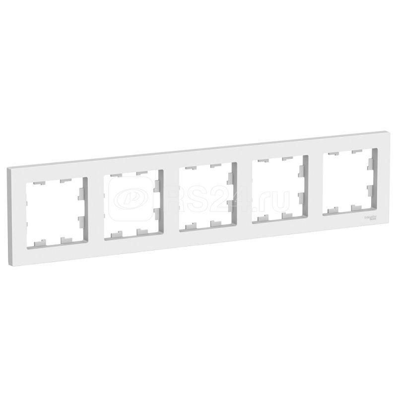 Рамка 5 поста ATLASDESIGN ун. бел ATN000105