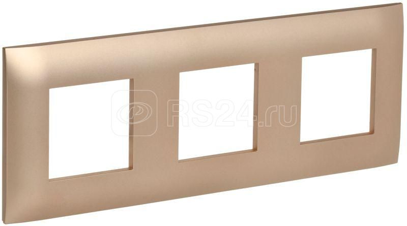 Рамка 3-м SKANDY SK-F03Sa песочн. IEK