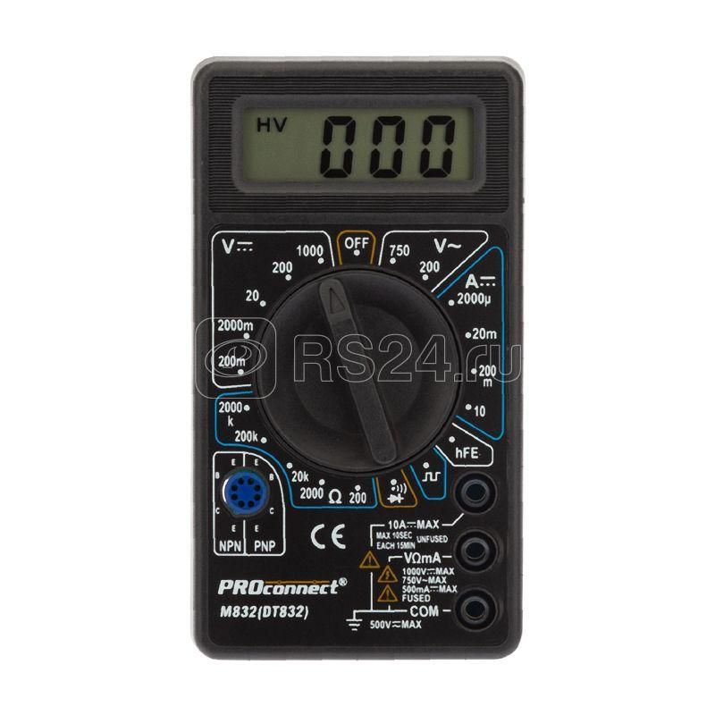 Мультиметр портативный M832 (DT832) PROCONNECT