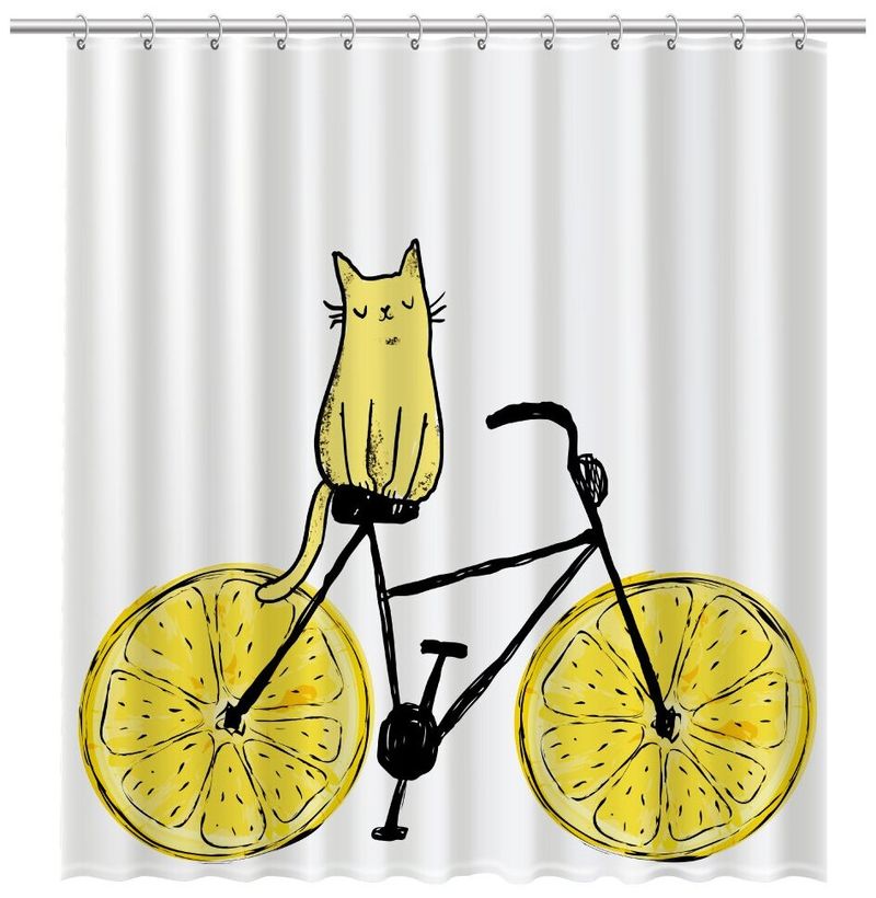 Штора д/ванны FIXSEN 180*200 Cat 2515