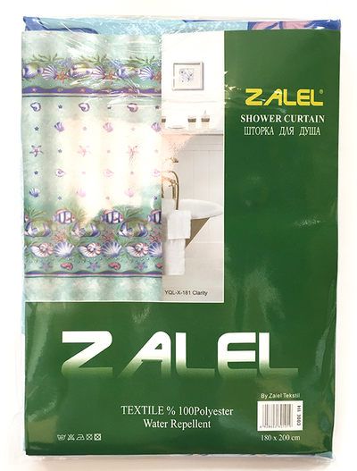 Штора д/ванны ZALEL X-181 Clarity (П114) 55497