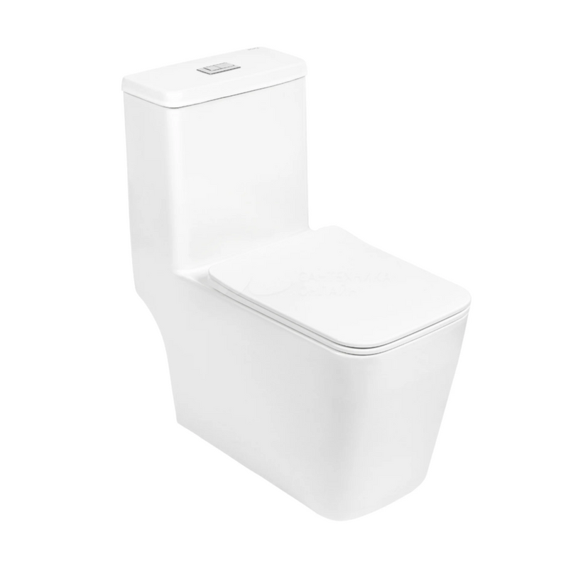 Унитаз монолит ROYCE Бронкс RCT-152002WH безобод, дюро, М/Л