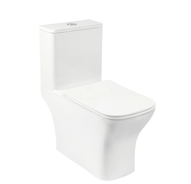 Унитаз монолит ROYCE Вив RCT-151406WH безобод, дюро, М/Л
