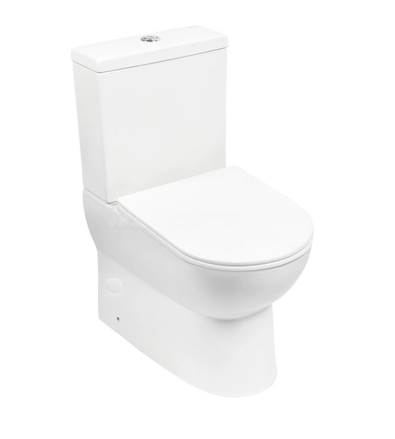 Унитаз компакт ROYCE Бруклин RCT-132102WH безобод, дюро, М/Л