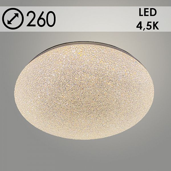 Светильник 23354/260 CL WT белый 12W LED 4500К d260, 24