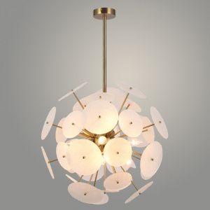 Люстра MDG40201/11 COPPER GD медь/золото 11х60W E14 d550 h850, SJNG23